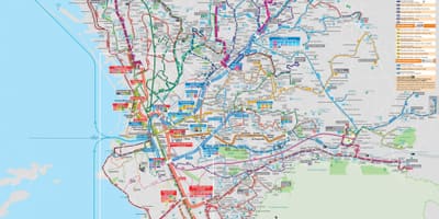 Marselio transporto žemėlapis